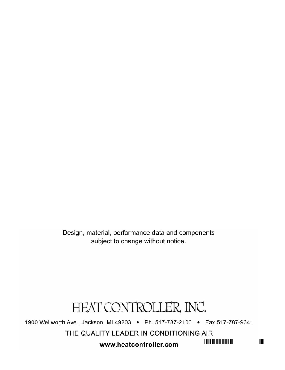 Comfort-Aire HTH Series User Manual | Page 48 / 48