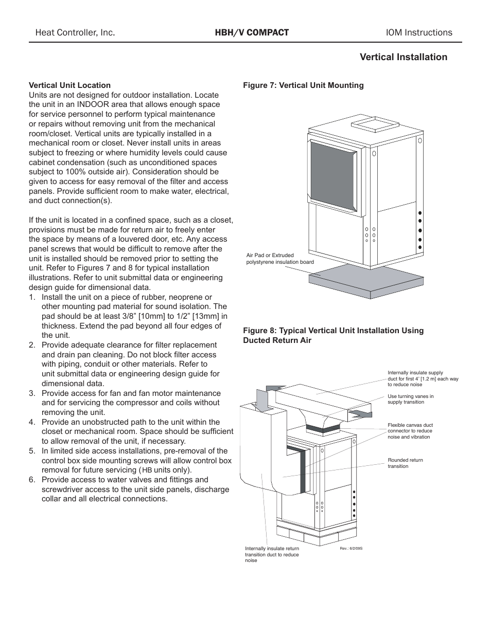 Comfort-Aire HBH Series 1/2 to 5 Ton User Manual | Page 11 / 43