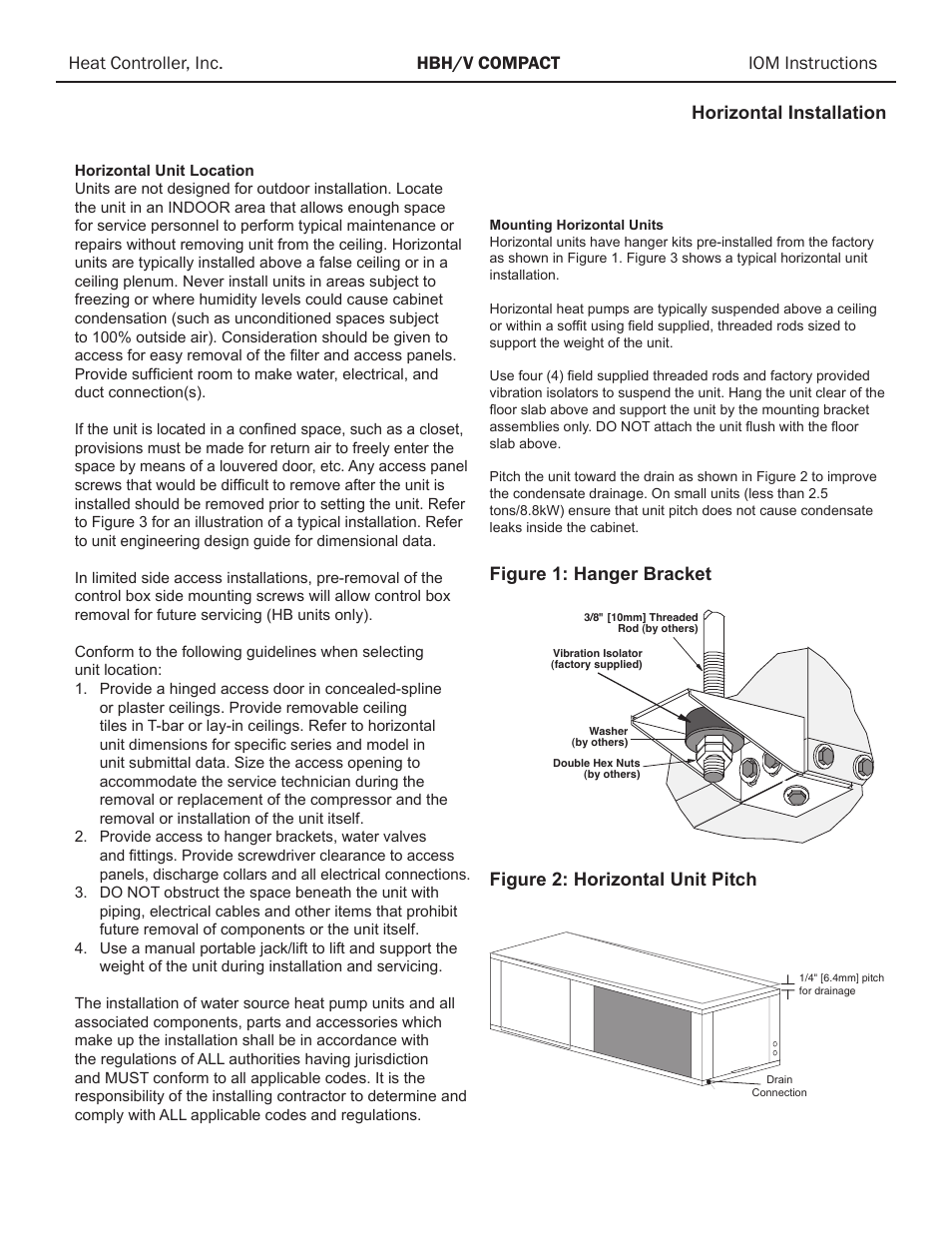 Comfort-Aire HBH Series 1/2 to 5 Ton User Manual | Page 7 / 43
