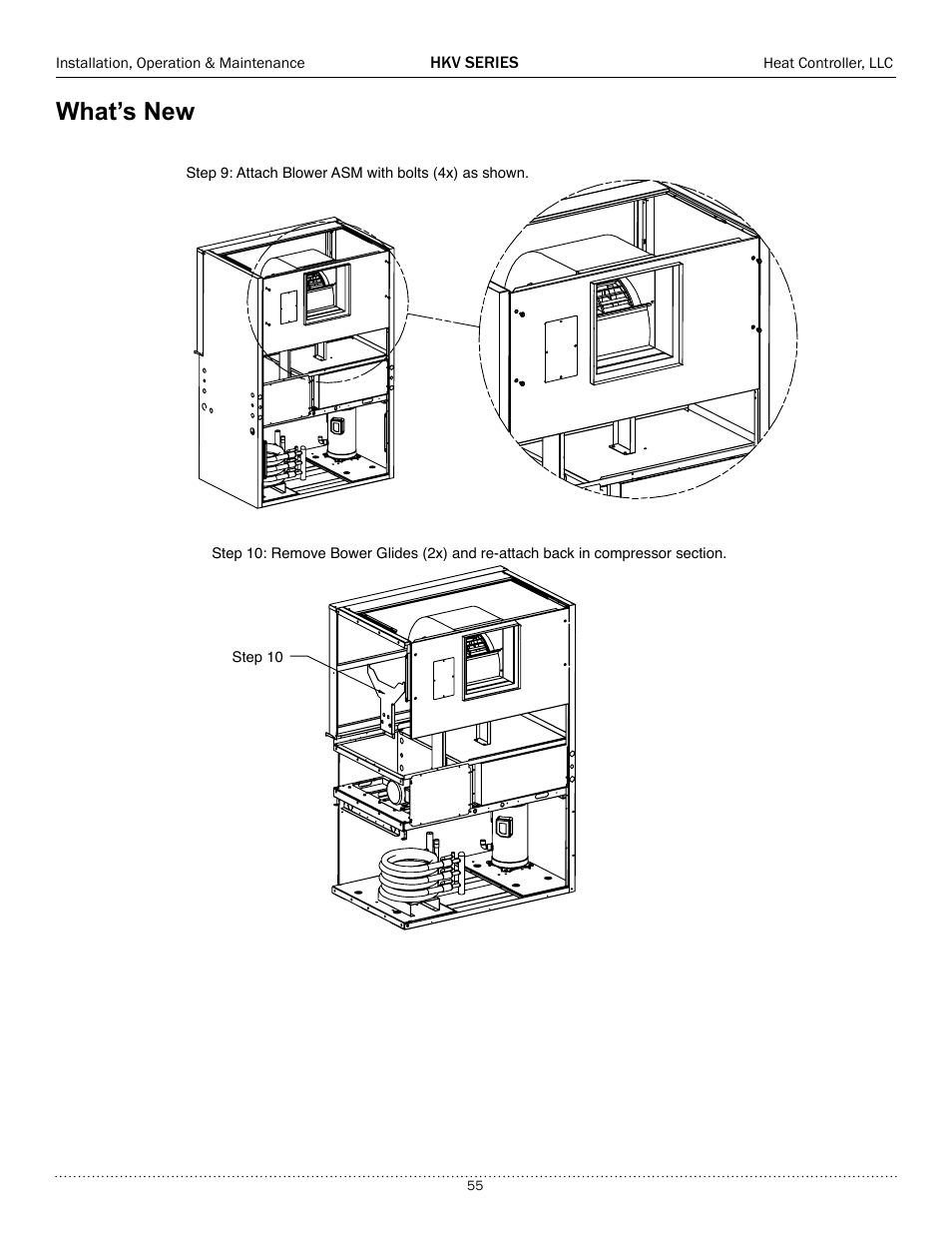 What’s new | Comfort-Aire HKV300A User Manual | Page 56 / 64