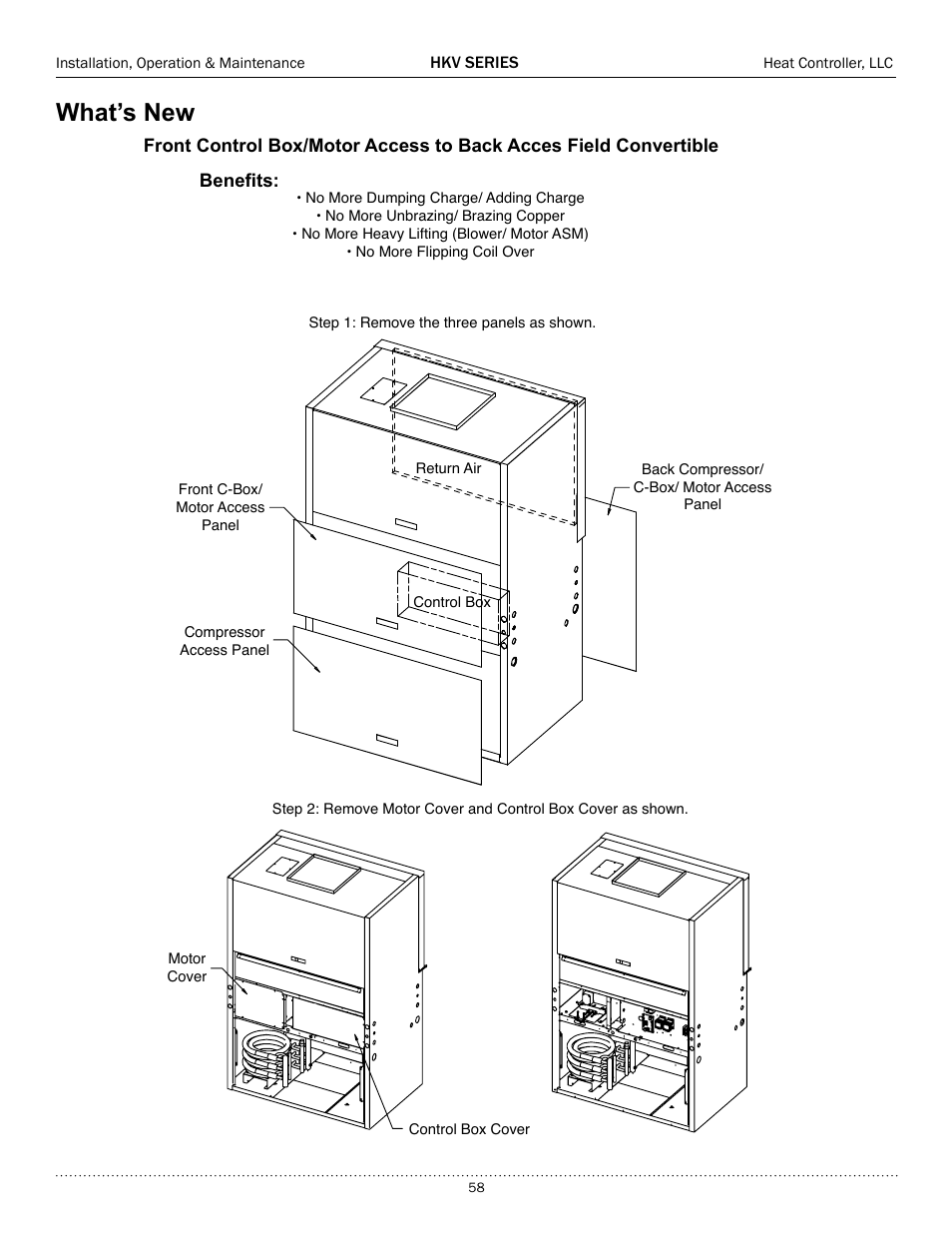 What’s new | Comfort-Aire HKV300A User Manual | Page 59 / 64