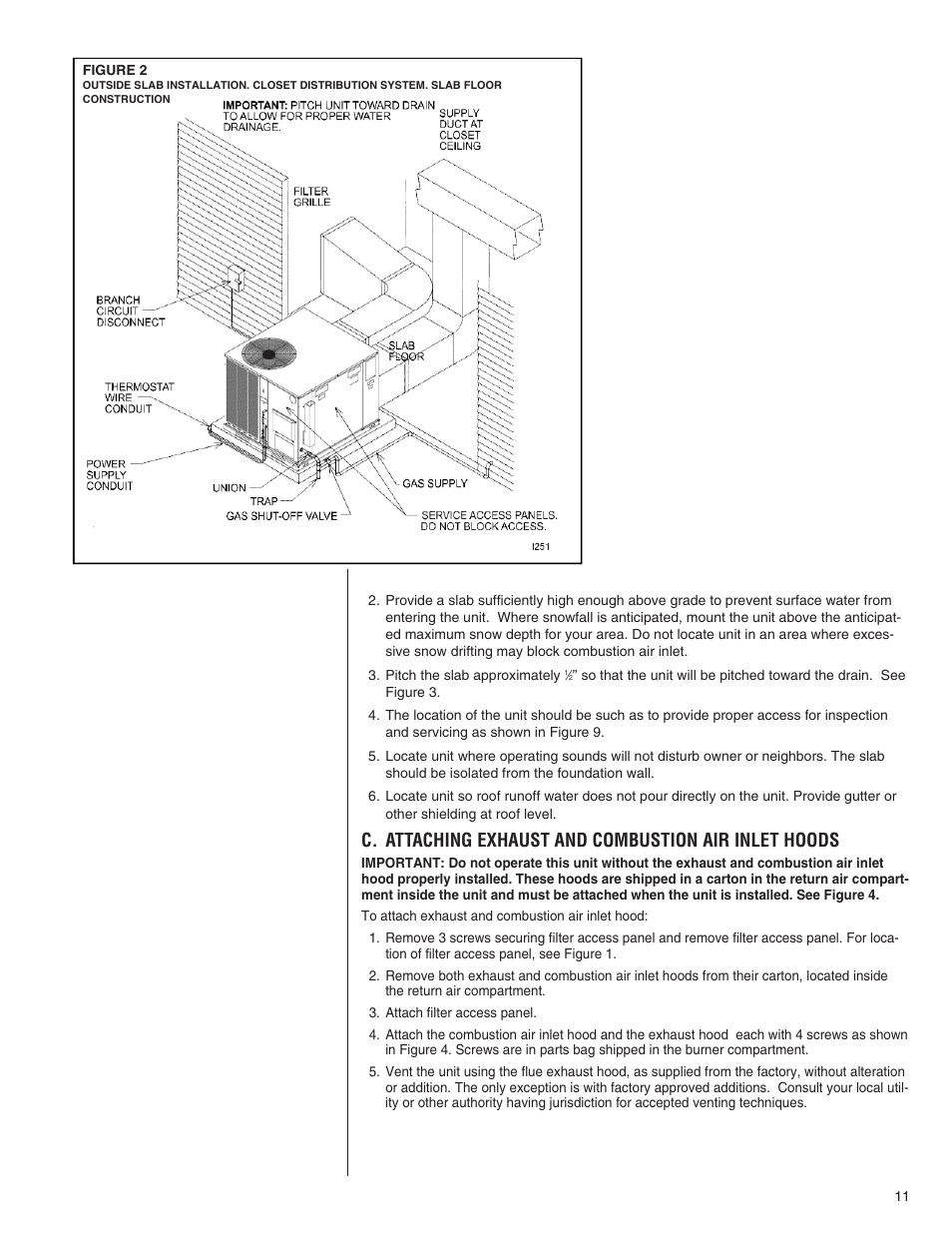 Comfort-Aire TGRG Series for R-410A User Manual | Page 11 / 64