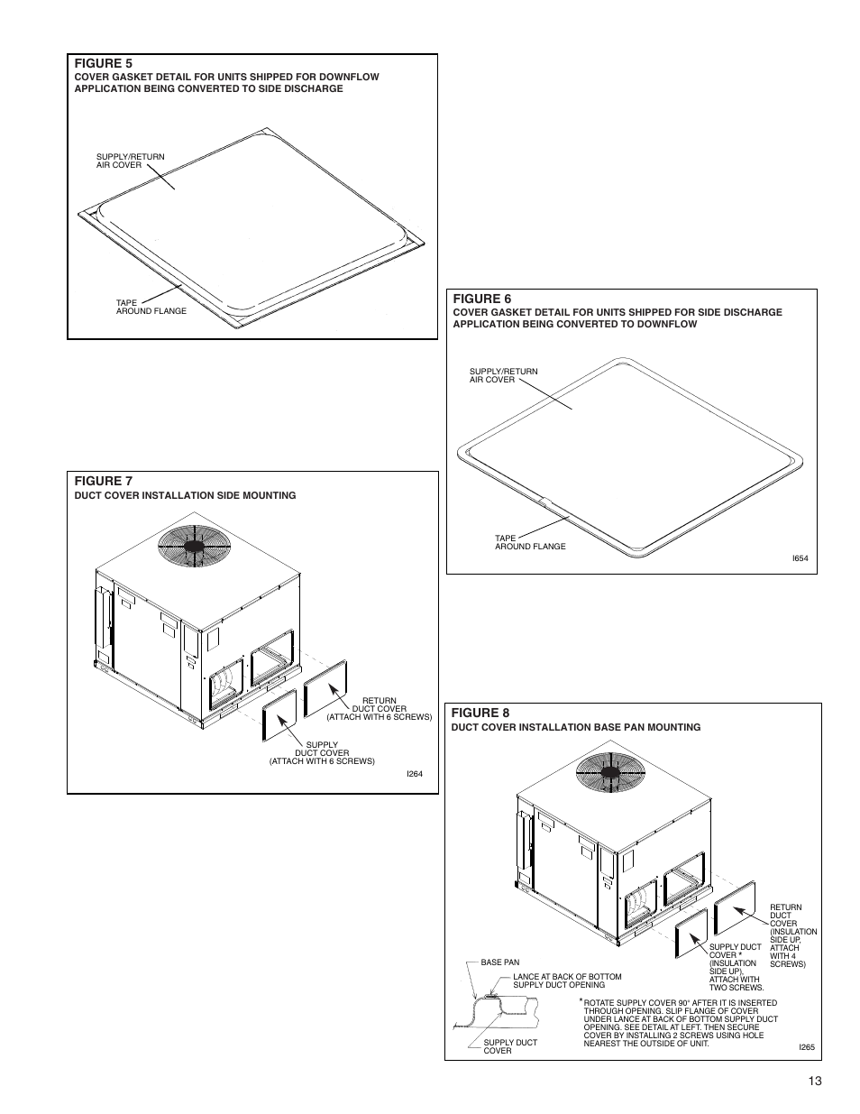 Figure 5, Figure 6, Figure 7 | Figure 8 | Comfort-Aire TGRG Series for R-410A User Manual | Page 13 / 64