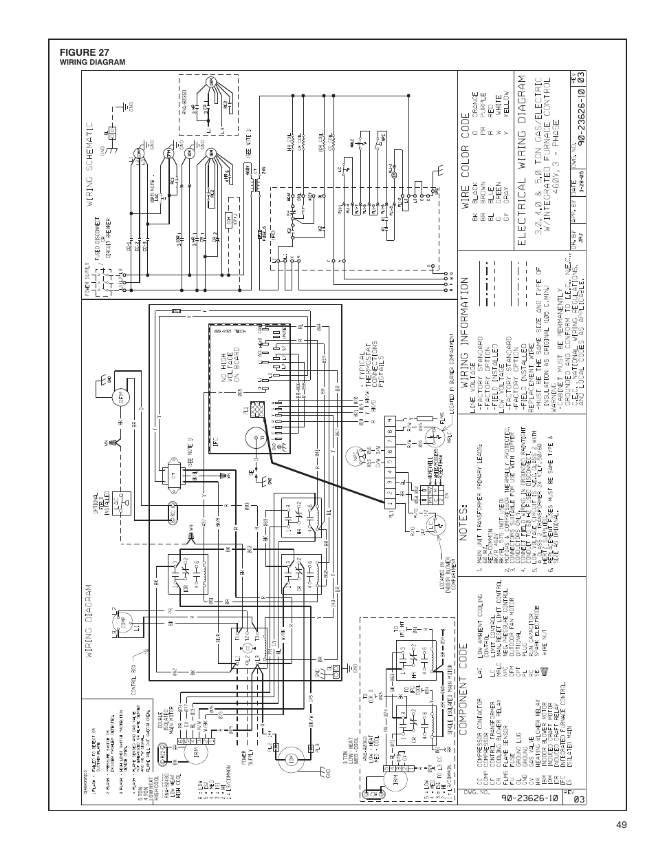 Figure 27 | Comfort-Aire TGRG Series for R-410A User Manual | Page 49 / 64