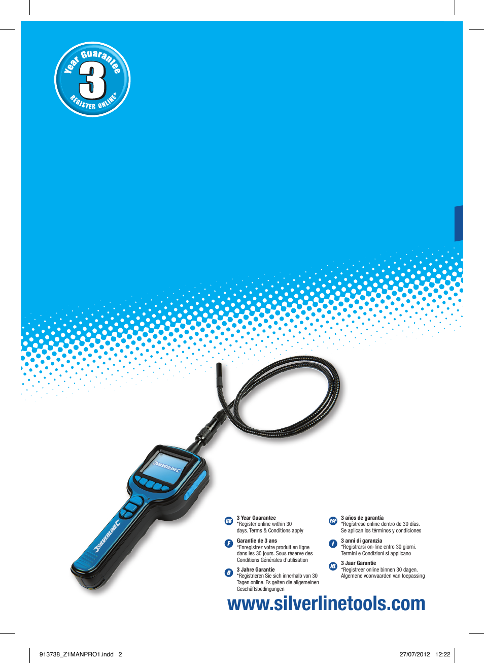 Silverline Video Inspection Camera User Manual | 42 pages