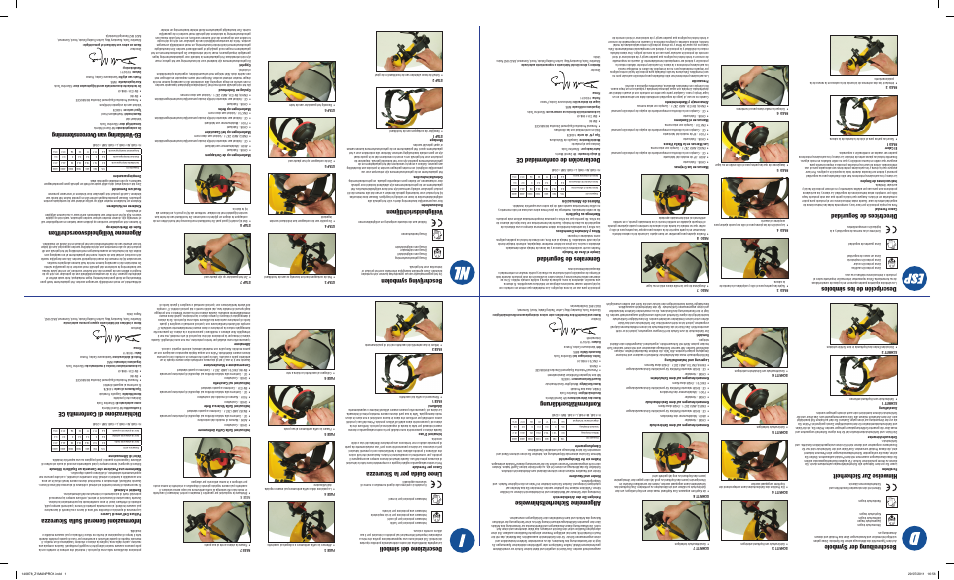 Silverline Forestry Hat User Manual | 2 pages