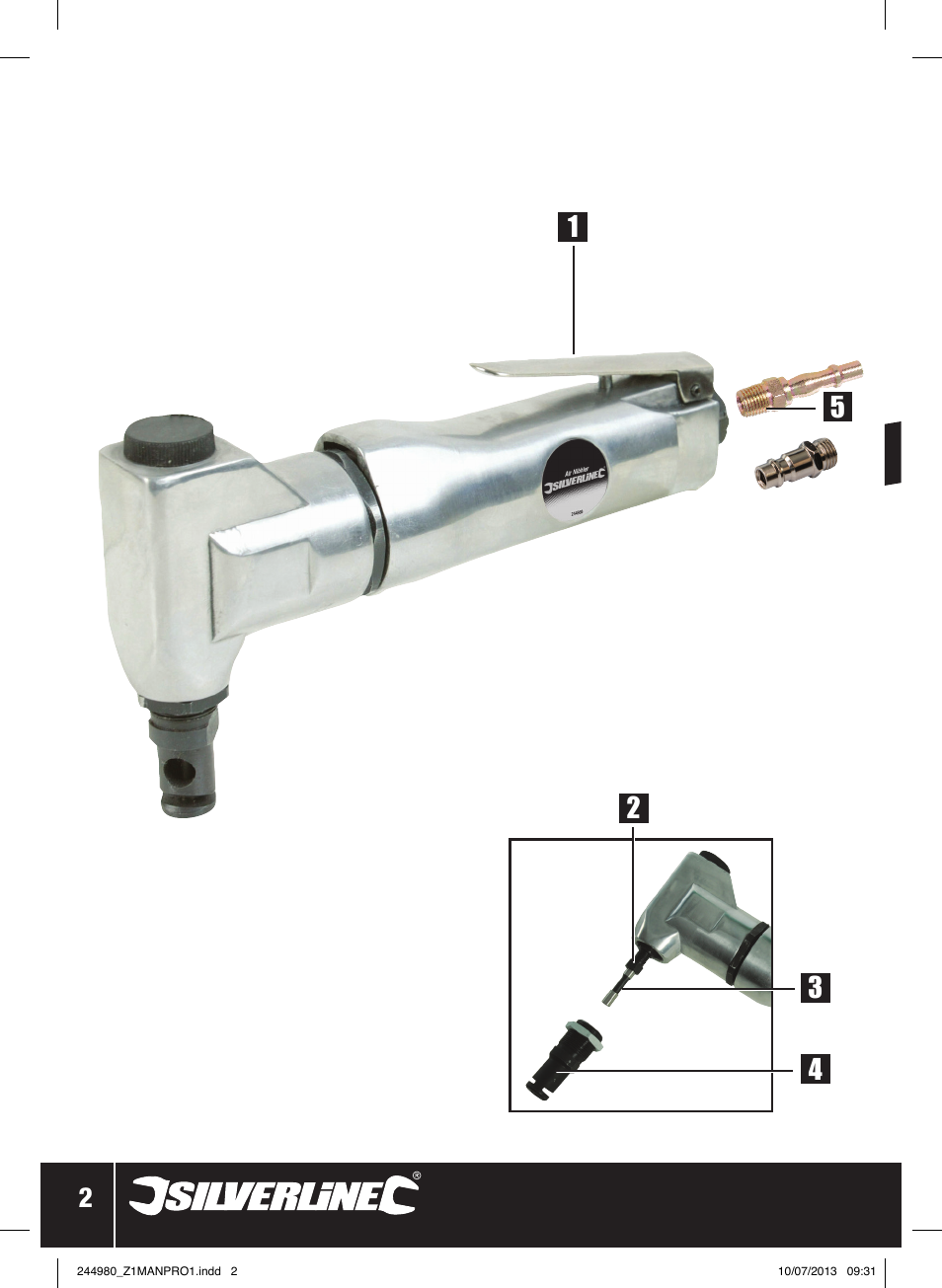 Silverline Air Nibbler User Manual | Page 3 / 40