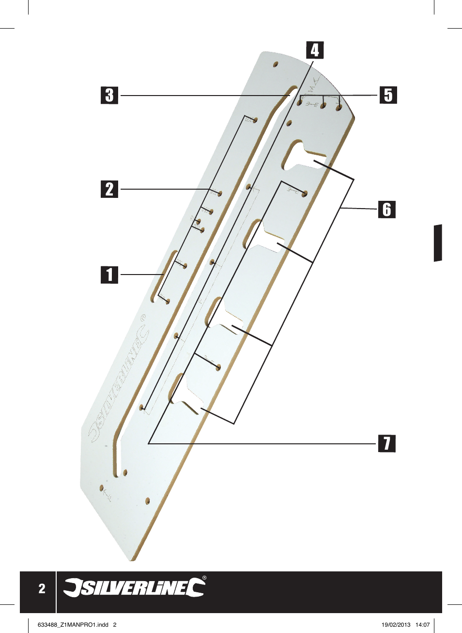 Worktop jig | Silverline Worktop Jig User Manual | Page 3 / 28