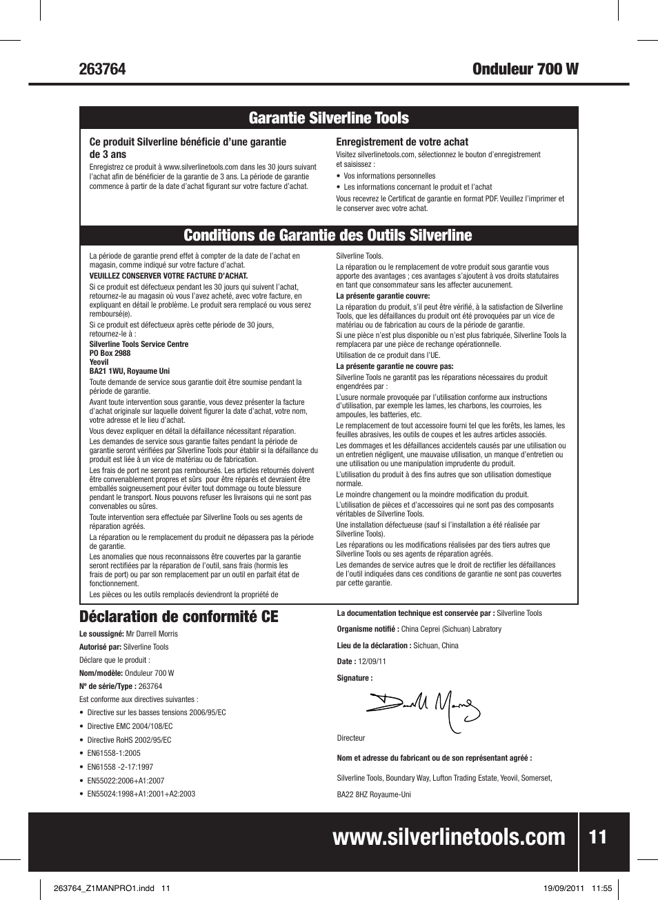 Silverline Inverter 700W User Manual | Page 12 / 28