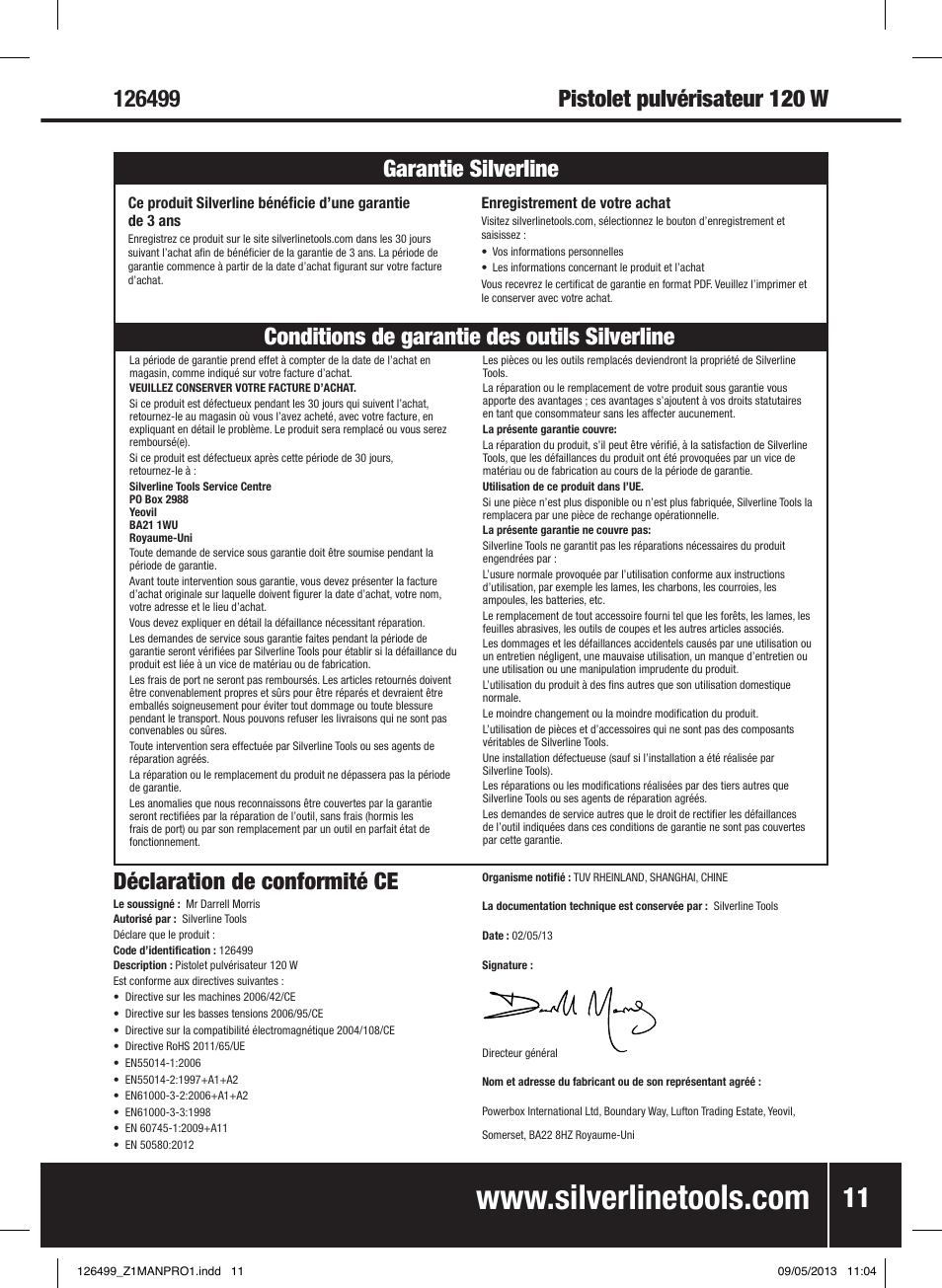 Silverline 120W Spray Gun User Manual | Page 12 / 28