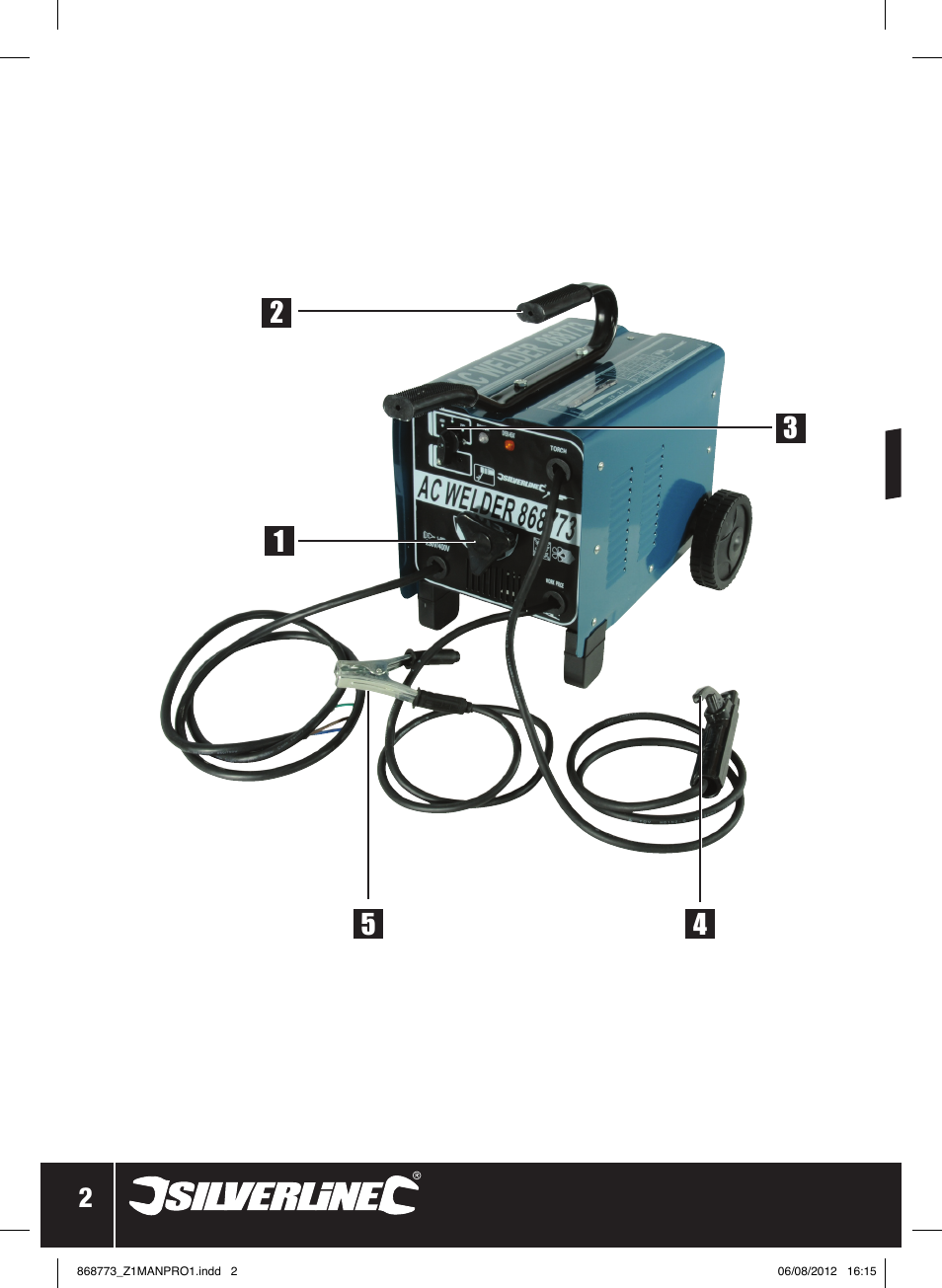 Silverline 250A Arc Welder User Manual | Page 3 / 28