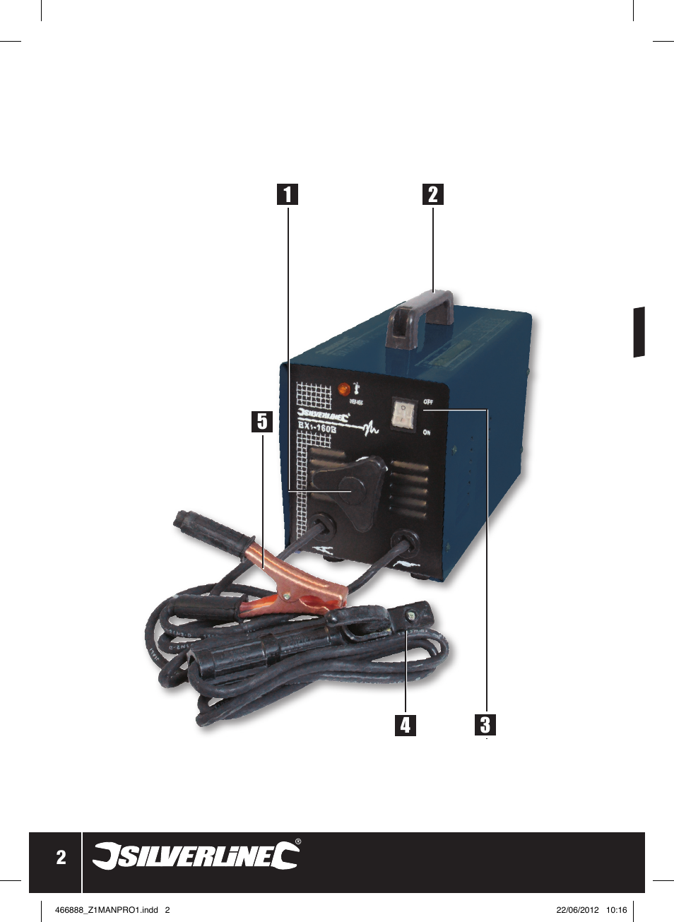 Silverline 160A Arc Welder User Manual | Page 3 / 28