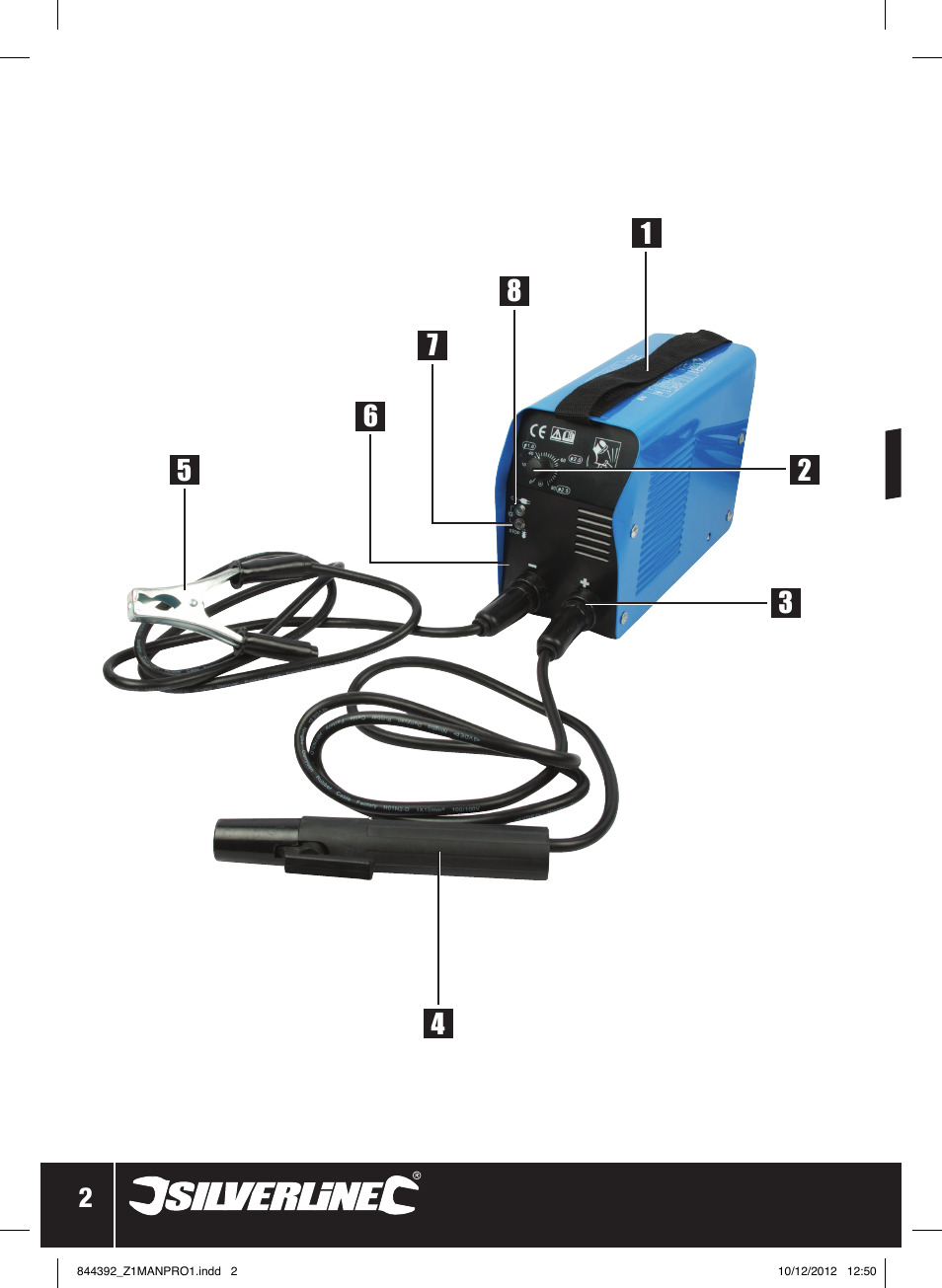 Inverter arc weld er 80a | Silverline 80A Inverter Arc Welder User Manual | Page 3 / 28