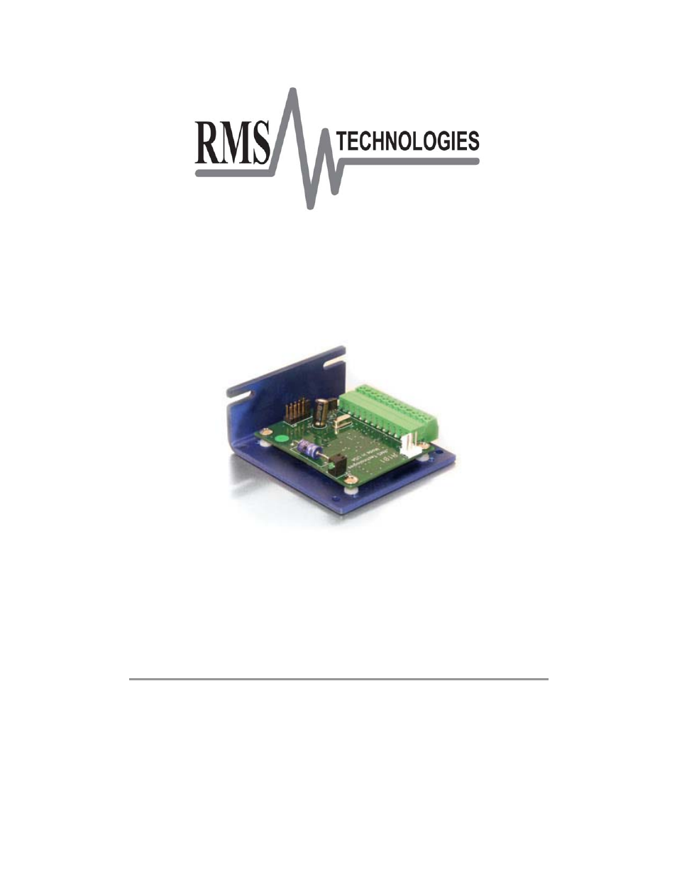 RMS Technologies R101 DRIVER/INDEXER User Manual | 44 pages