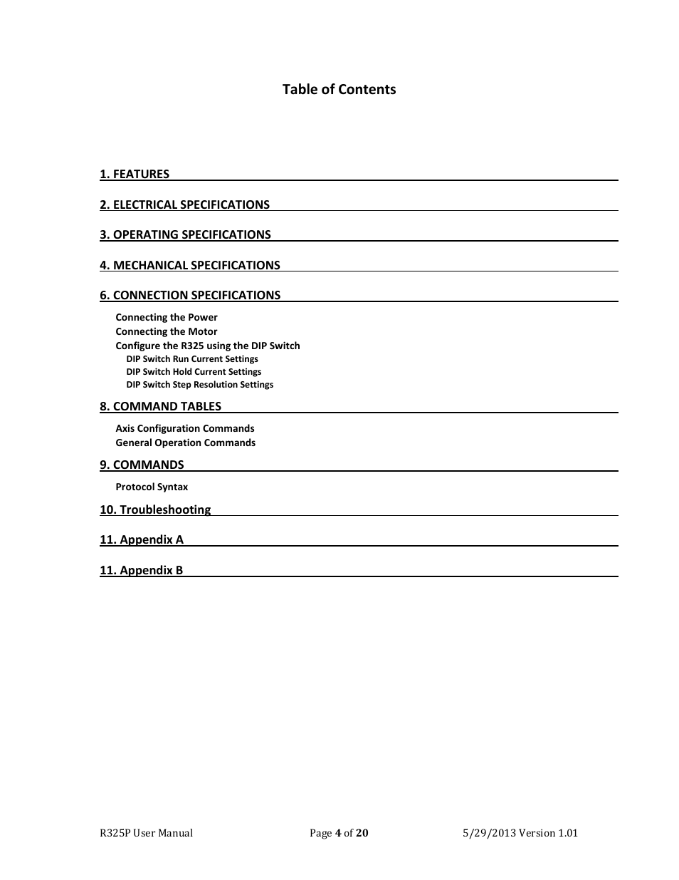 RMS Technologies R325P DRIVER User Manual | Page 4 / 20