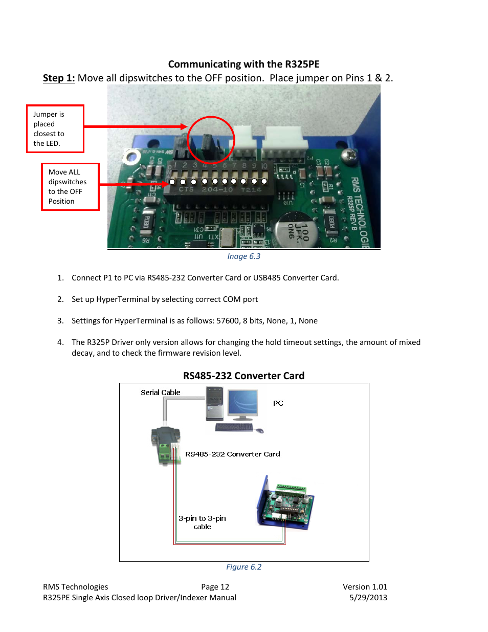 RMS Technologies R325P DRIVER User Manual | Page 12 / 30