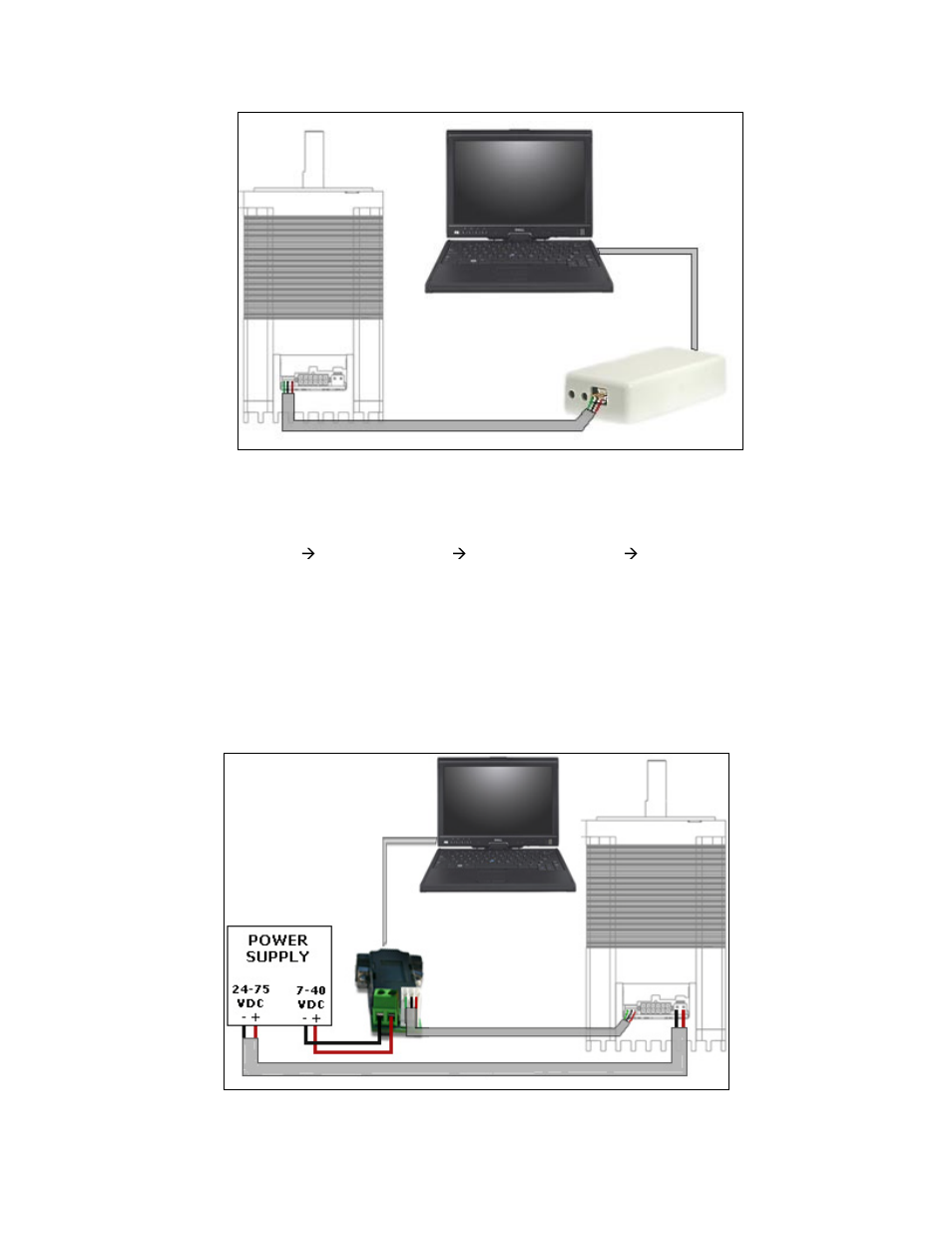 Connecting the imd34 to your pc via rs232, Onnecting the, Imd34 | To your, Rs232 | RMS Technologies IMD 34 W/ POLE DAMPING TECHNOLOGY*NEW* User Manual | Page 14 / 26