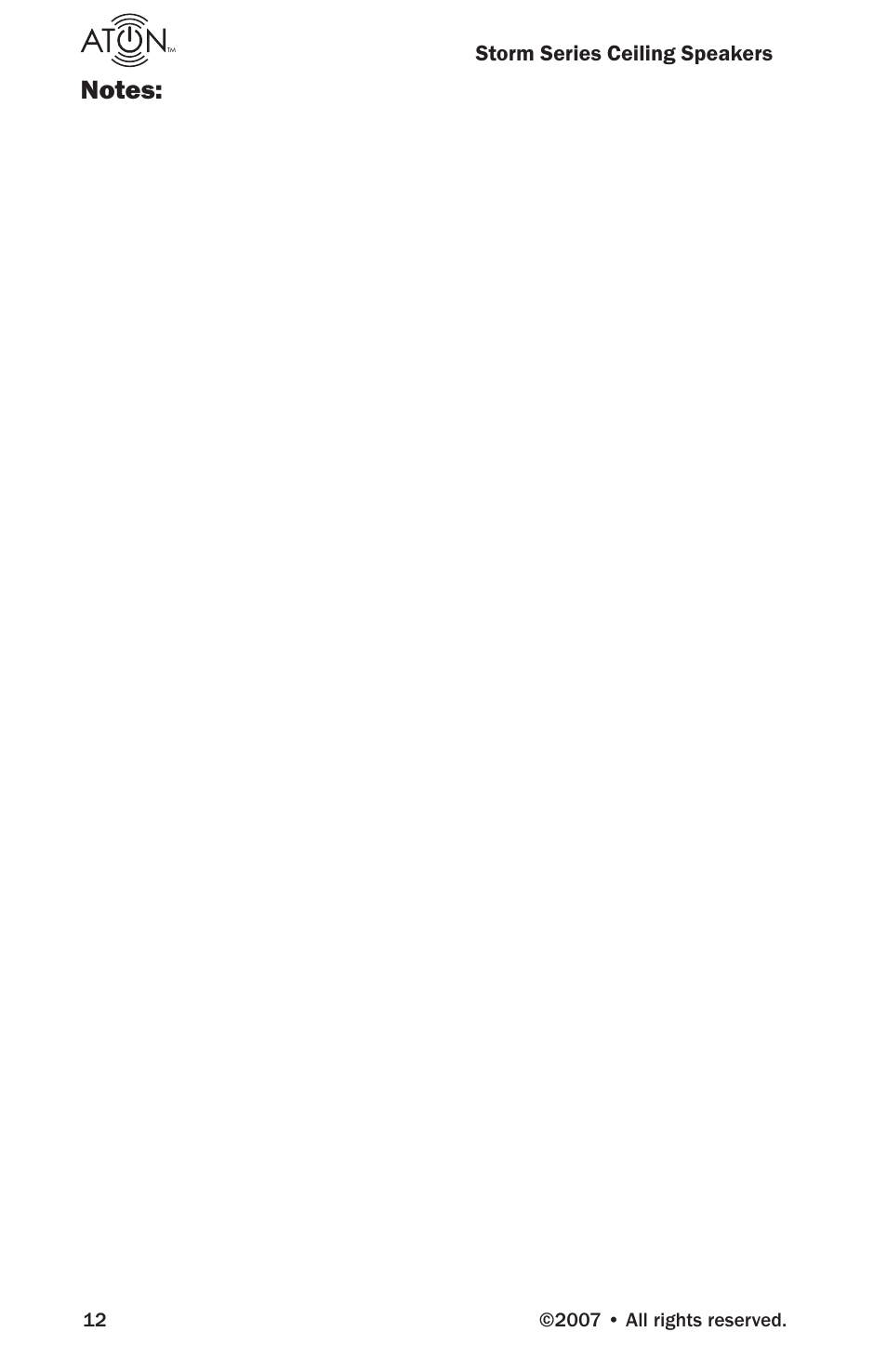 ATON A81C User Manual | Page 14 / 16