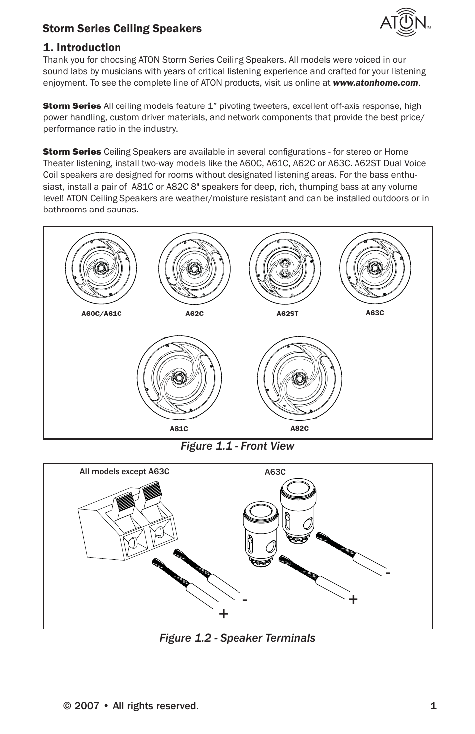 ATON A81C User Manual | Page 3 / 16