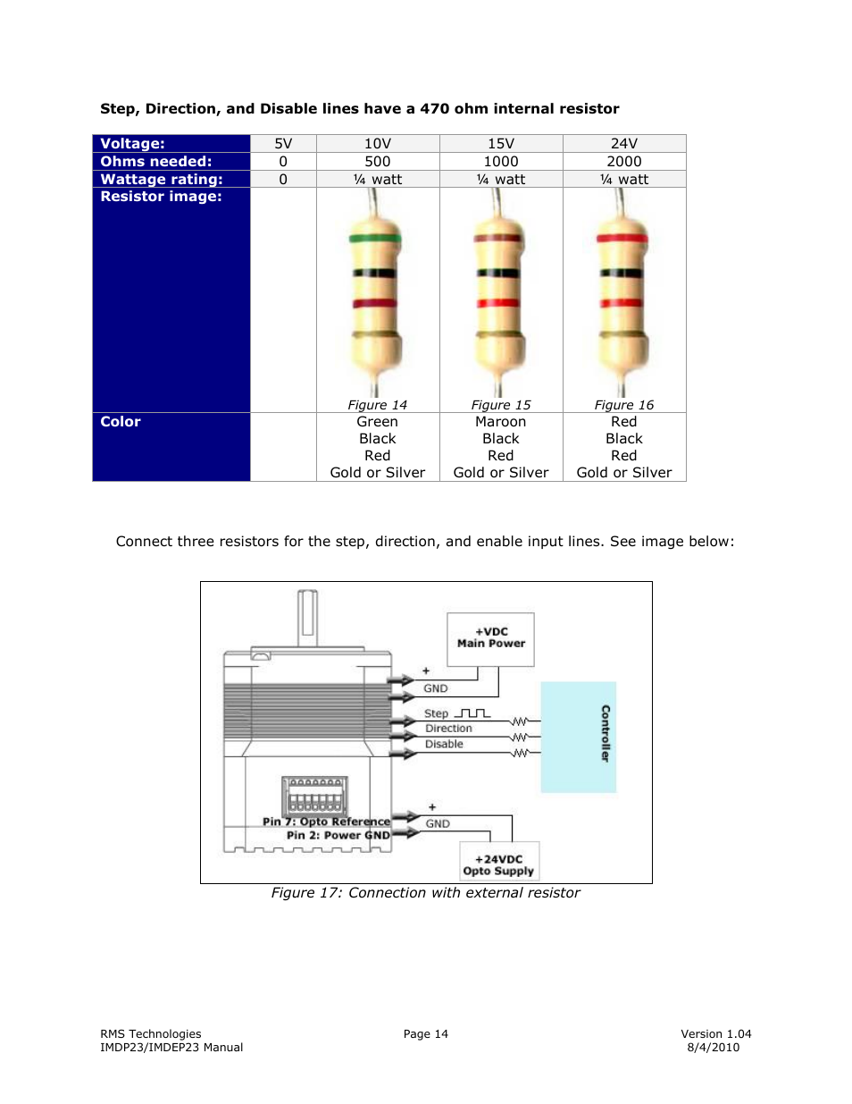 RMS Technologies IMDP 23 W/ POLE DAMPING TECHNOLOGY*NEW* User Manual | Page 14 / 26