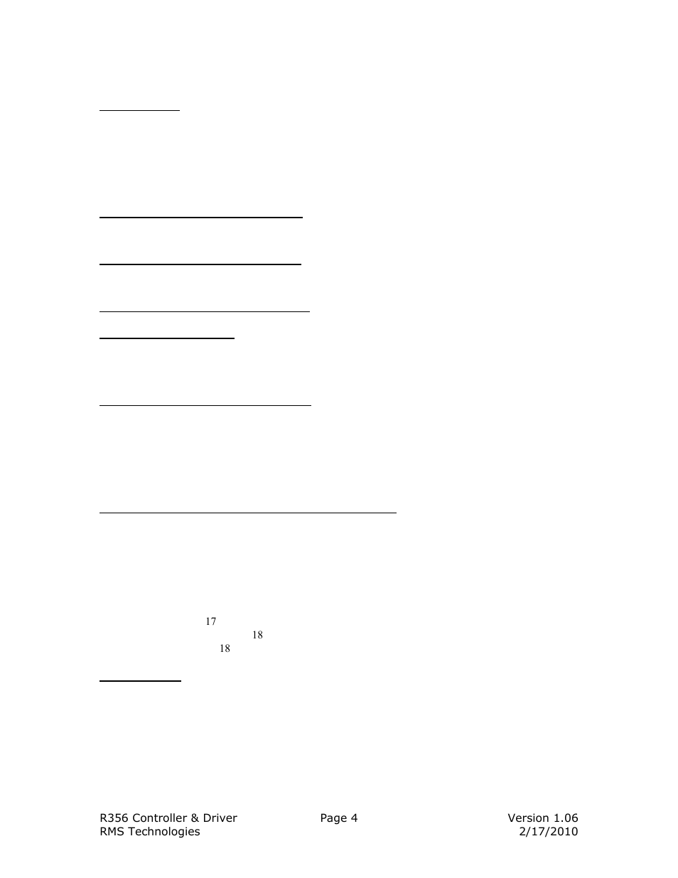 RMS Technologies IMCE23 INTERGRATED MOTOR+CONTROLLER +DRIVER+ENCOD User Manual | Page 4 / 23