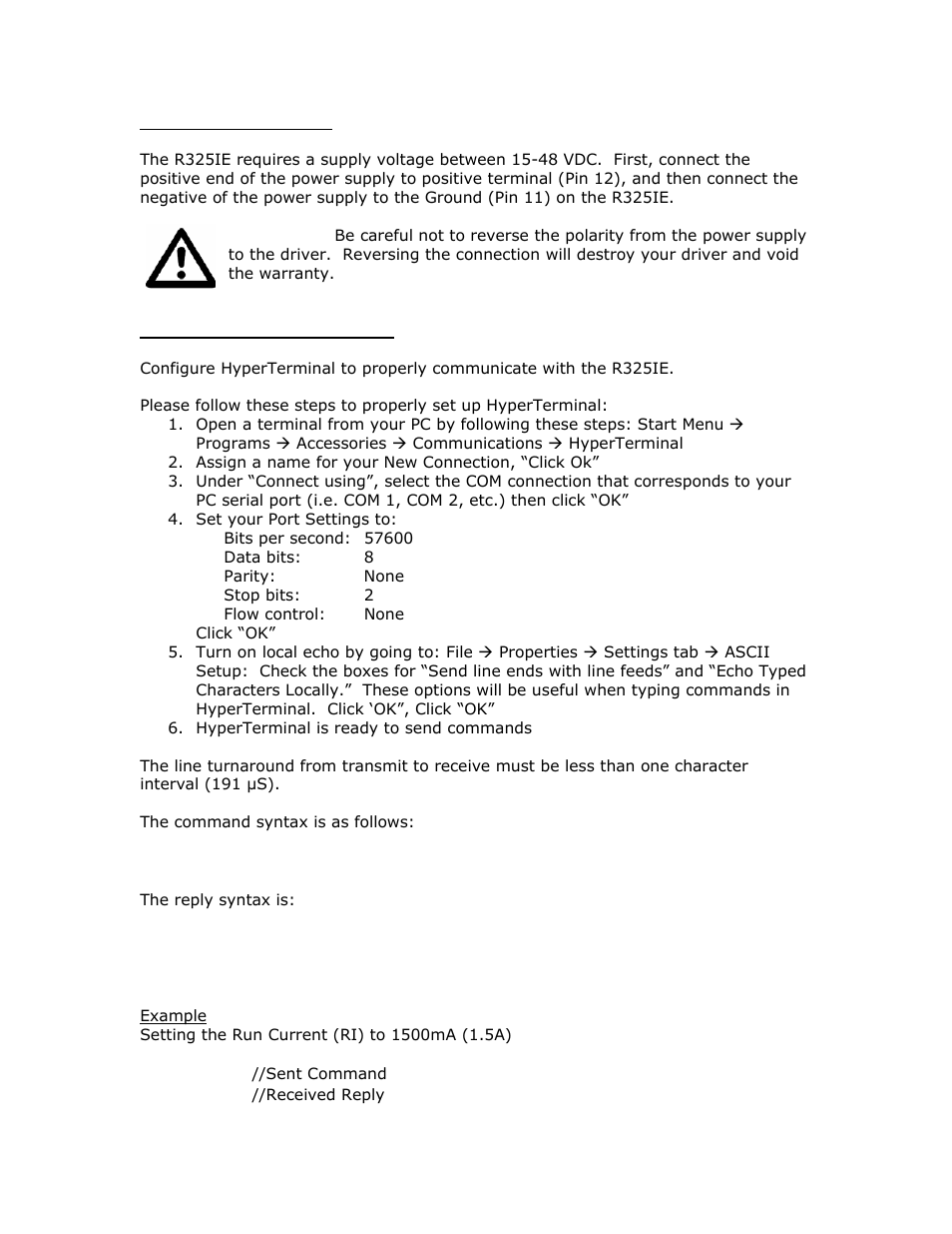 RMS Technologies R325 DRIVER W/PDT User Manual | Page 11 / 29