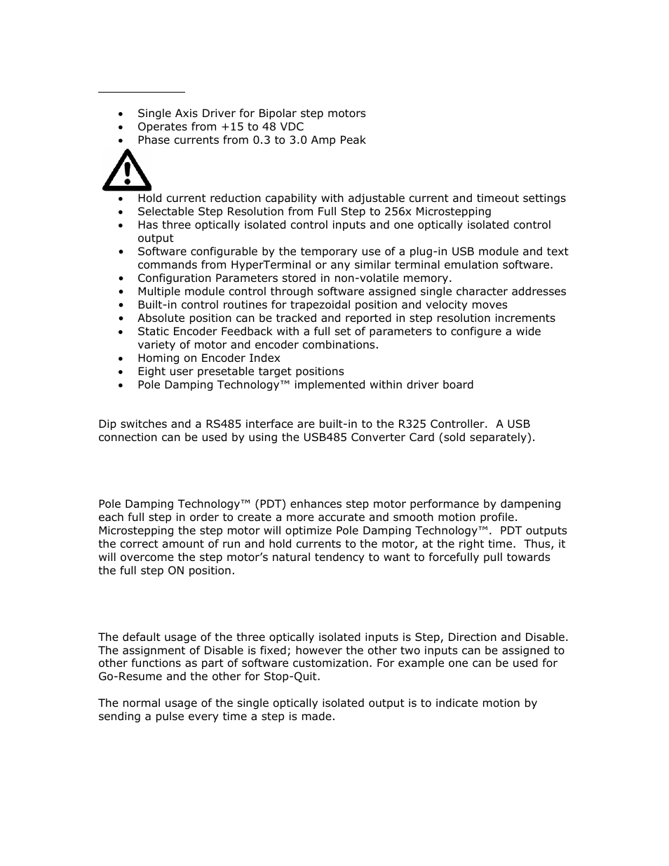 RMS Technologies R325 DRIVER W/PDT User Manual | Page 5 / 29