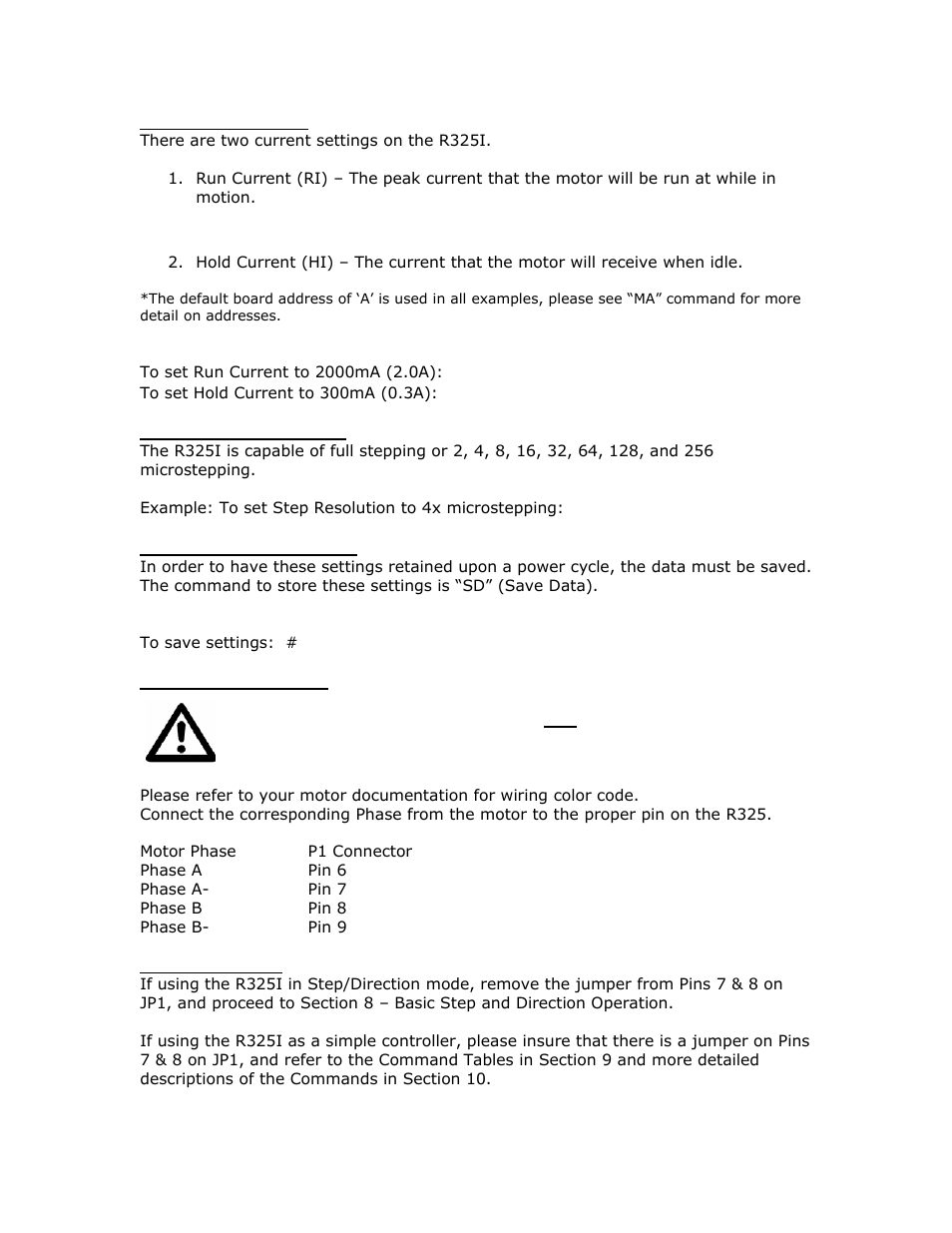 RMS Technologies R325 DRIVER W/PDT User Manual | Page 11 / 26