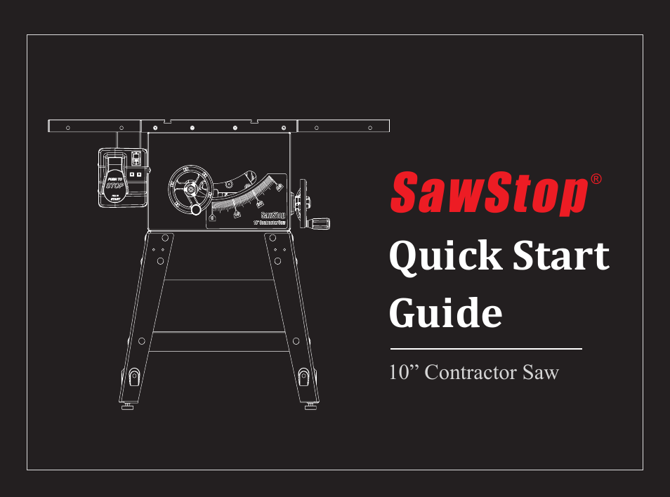 SawStop SawStop User Manual | 13 pages