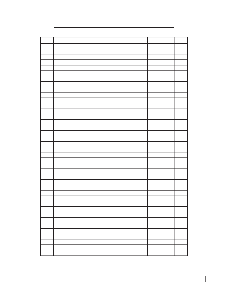 Internal assembly parts list, No. description part no. qty | SawStop 3.0HP User Manual | Page 105 / 123