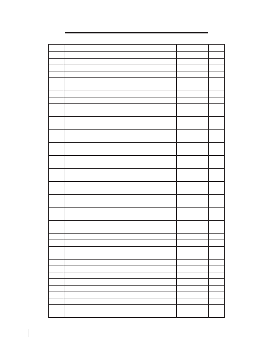 Internal assembly parts list, No. description part no. qty | SawStop 3.0HP User Manual | Page 106 / 123