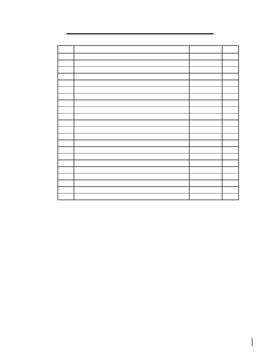 Internal assembly parts list, No. description part no. qty | SawStop 3.0HP User Manual | Page 107 / 123