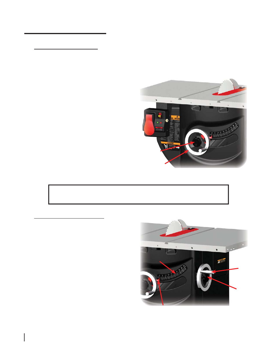 Using your saw | SawStop 3.0HP User Manual | Page 42 / 123