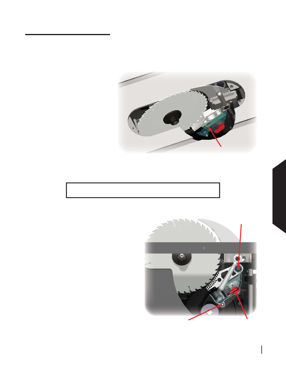 Using your saw, Using y our saw | SawStop 3.0HP User Manual | Page 61 / 123