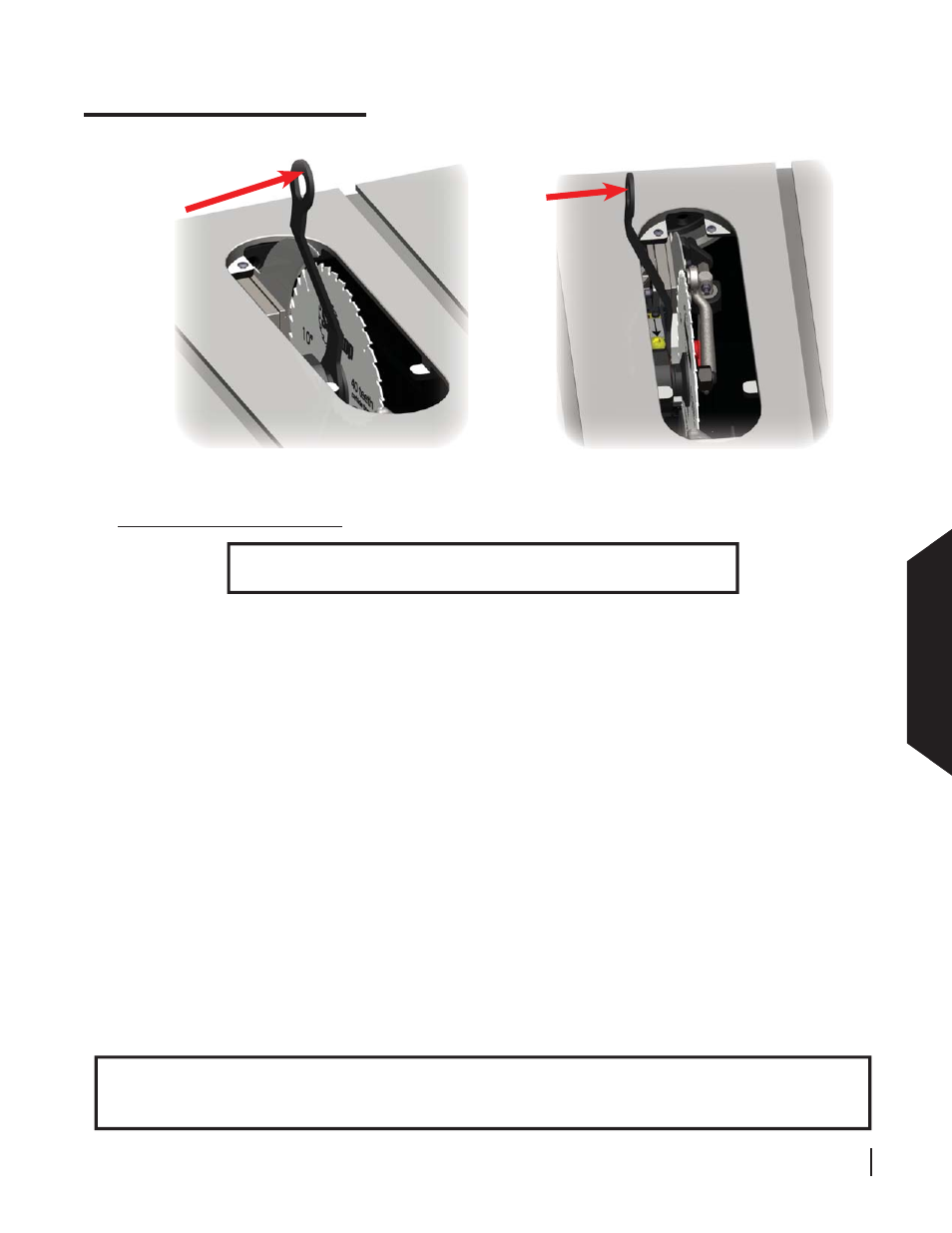 Using your saw | SawStop 3.0HP User Manual | Page 63 / 123