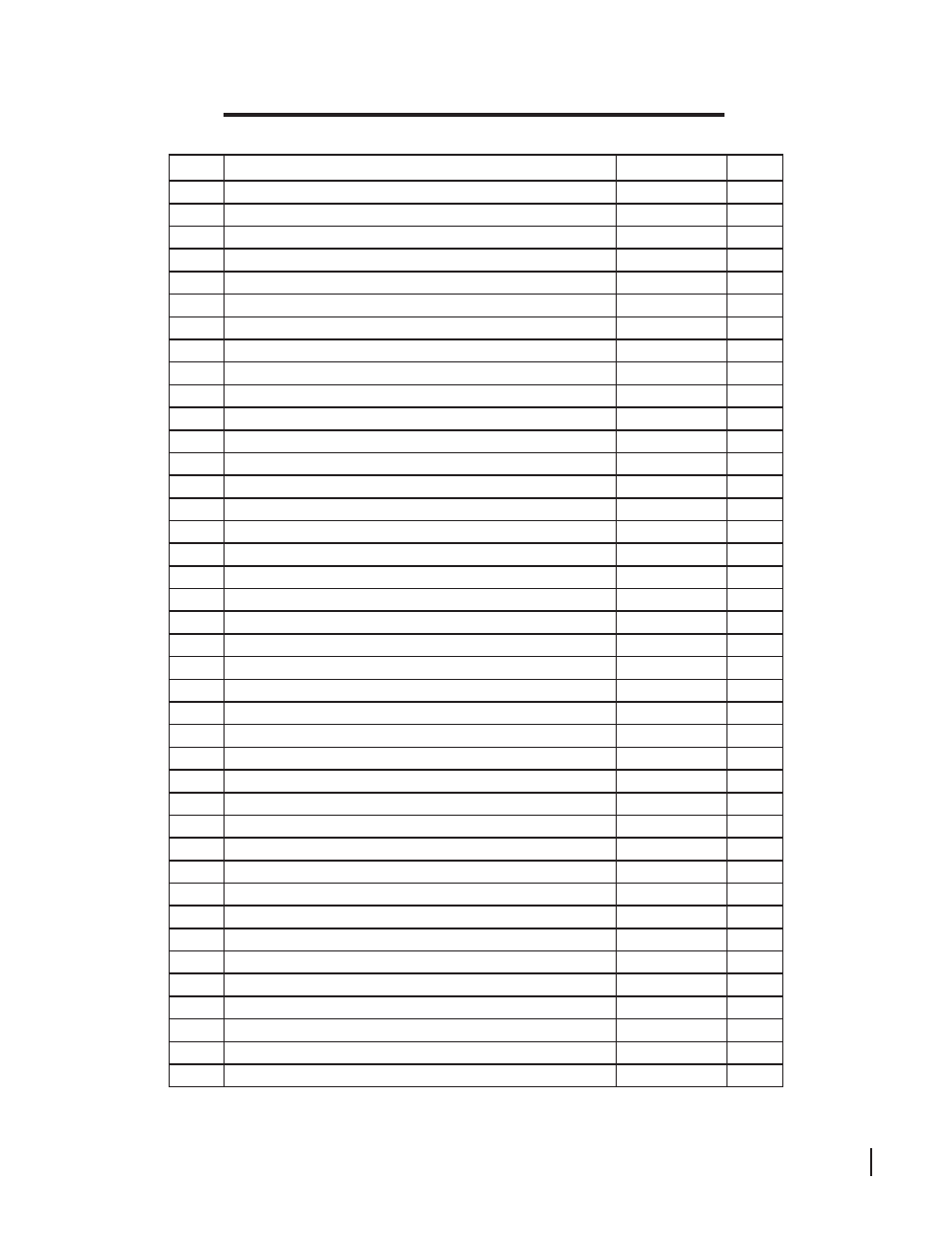 Cabinet and table parts list, No. description part no. qty | SawStop 1.75HP User Manual | Page 101 / 123