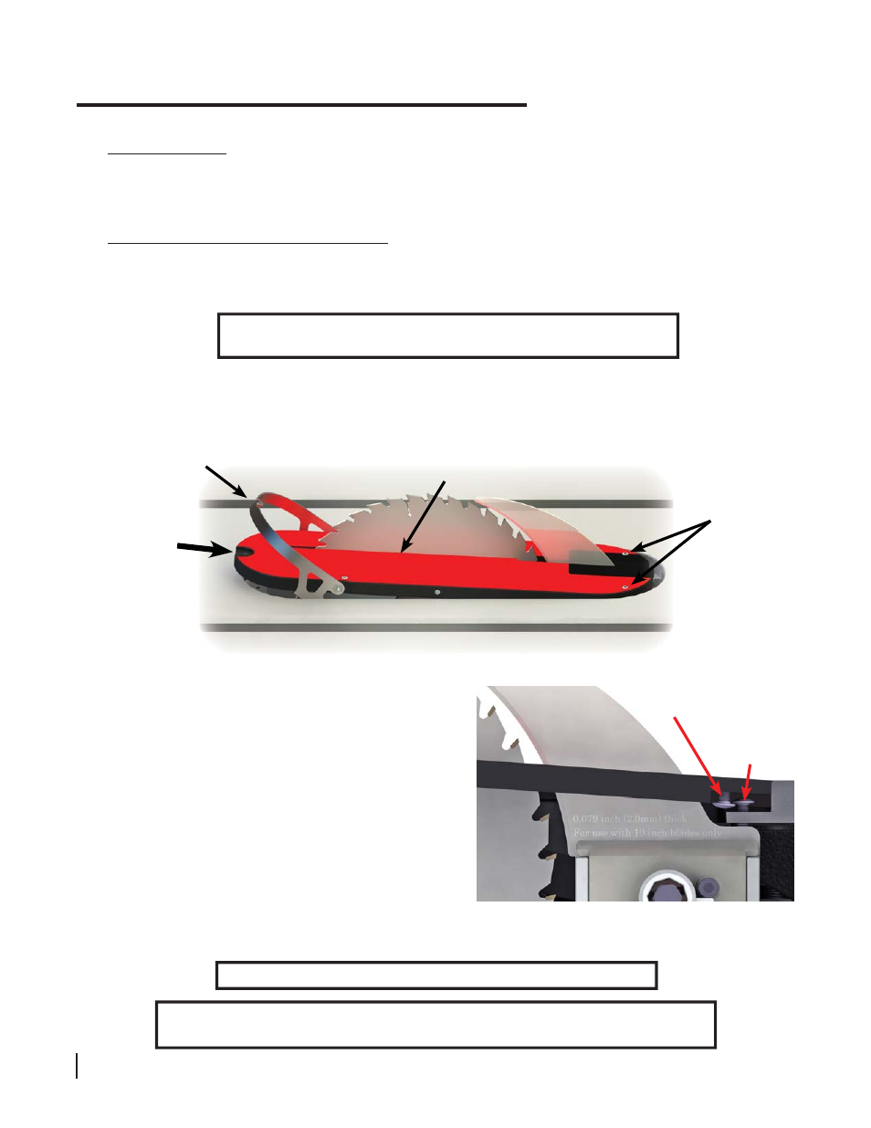 Preparing your saw for use | SawStop 1.75HP User Manual | Page 30 / 123