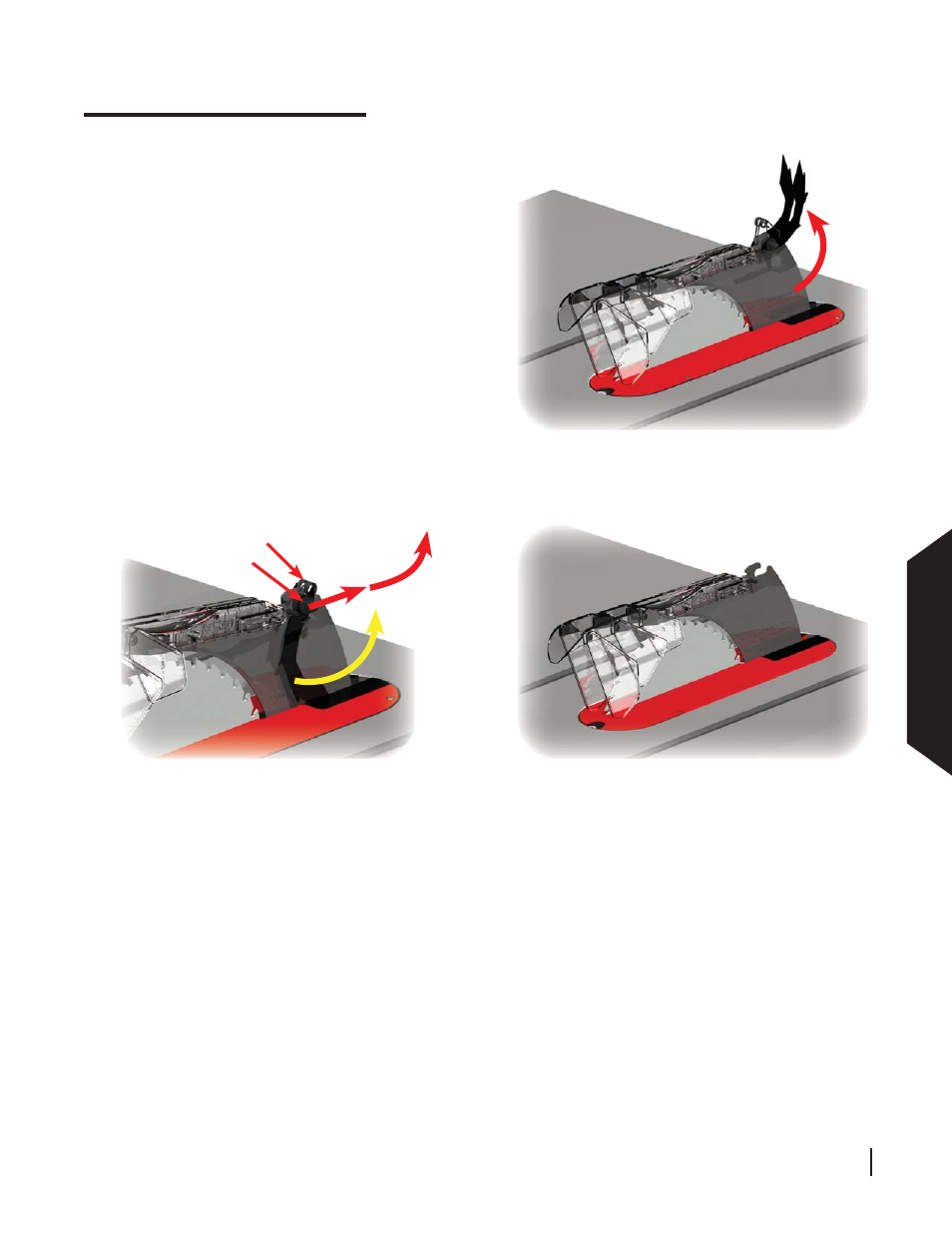 Using your saw, Using y our saw | SawStop 1.75HP User Manual | Page 51 / 123