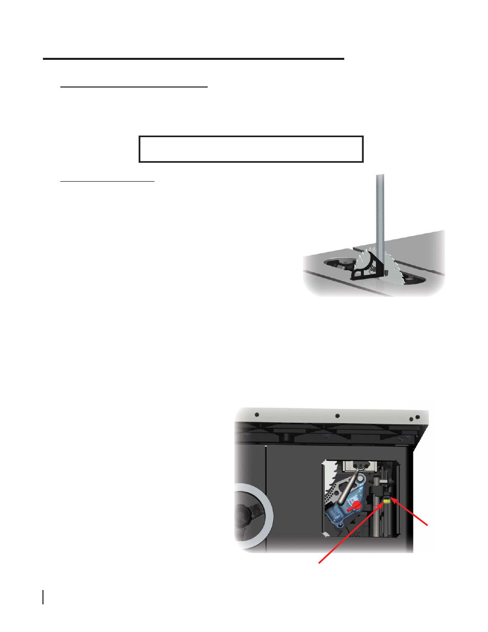 Making adjustments to your saw | SawStop 1.75HP User Manual | Page 76 / 123