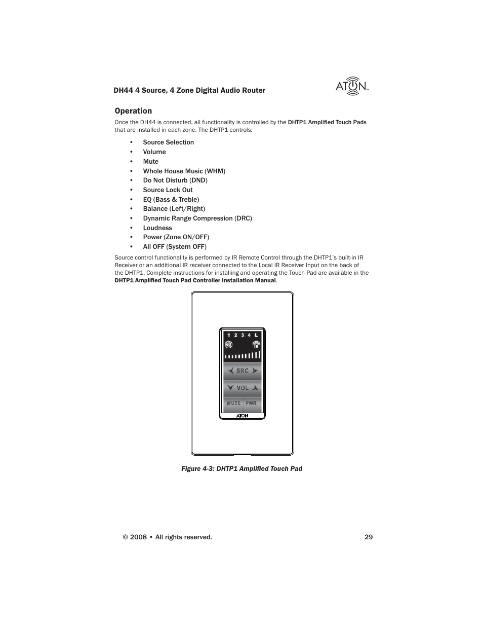 ATON DH44 User Manual | Page 31 / 72