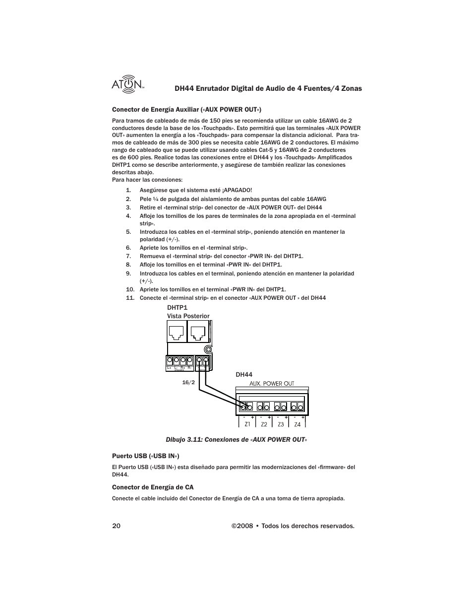 ATON DH44 User Manual | Page 58 / 72