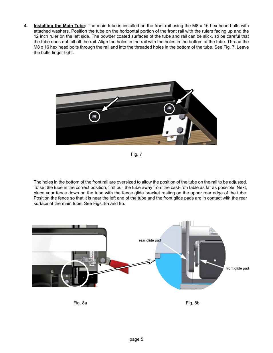 SawStop T-Glide Fence System User Manual | Page 7 / 18