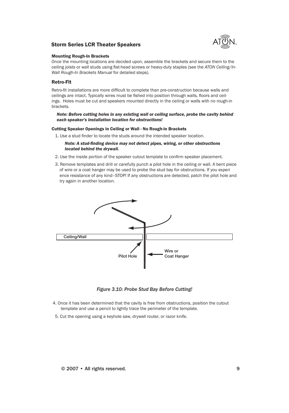 ATON STORM A83C User Manual | Page 11 / 20