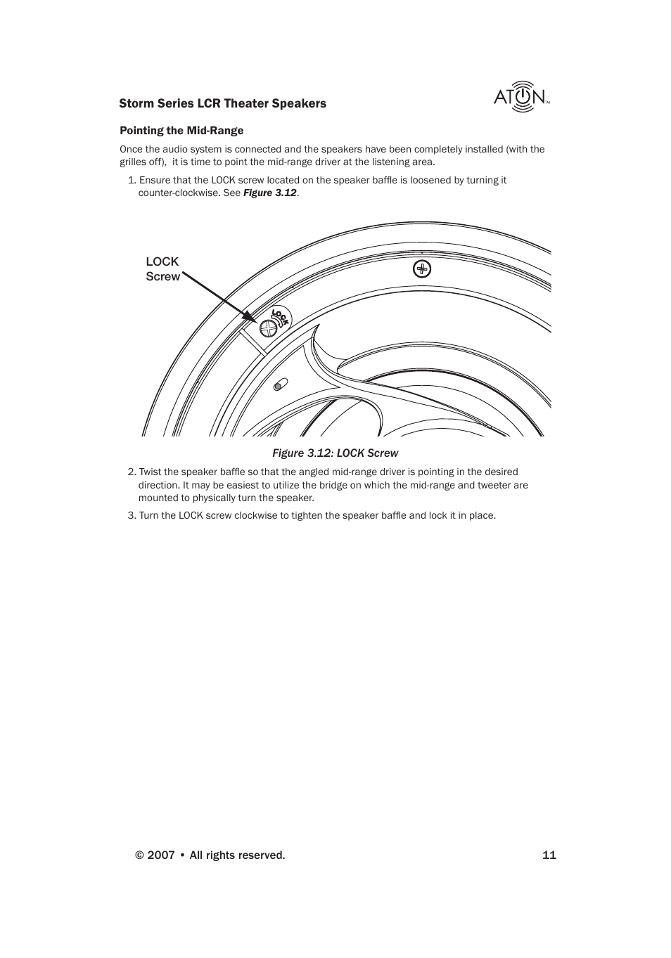 ATON STORM A83C User Manual | Page 13 / 20