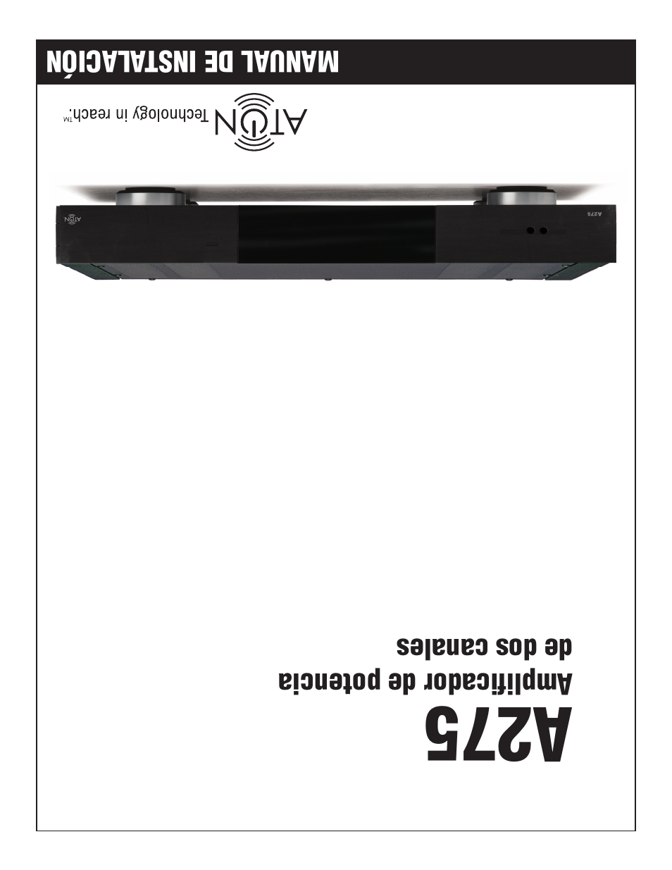 A275 | ATON A275 User Manual | Page 54 / 54