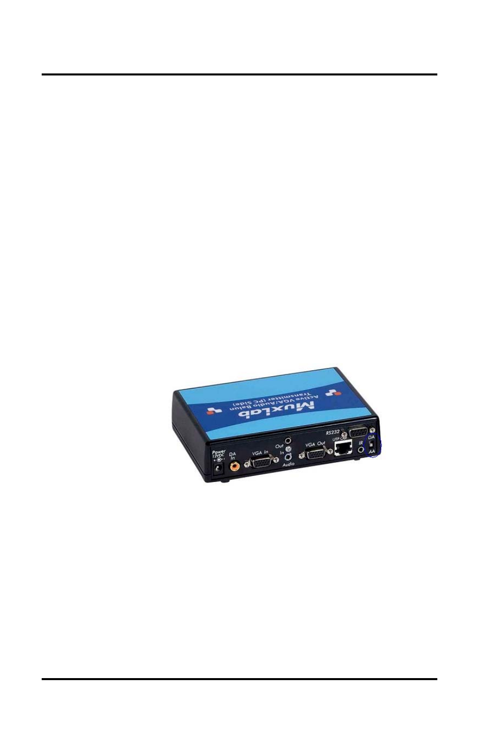 Installation procedure | Muxlab Active VGA Audio Balun Kit User Manual | Page 11 / 24