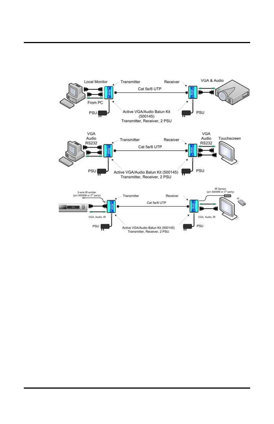 Muxlab Active VGA Audio Balun Kit User Manual | Page 17 / 24