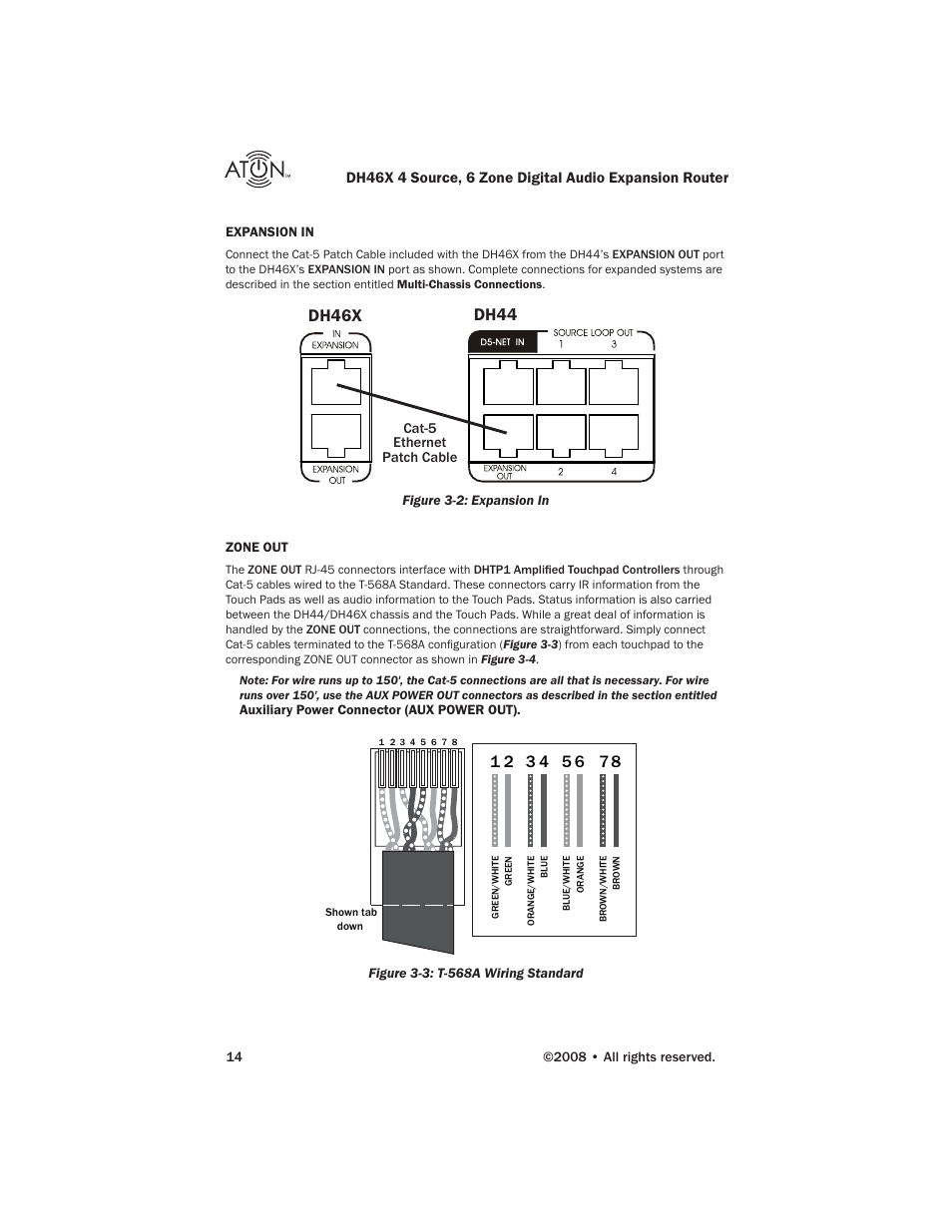 Dh44 dh46x | ATON DH46X User Manual | Page 16 / 23