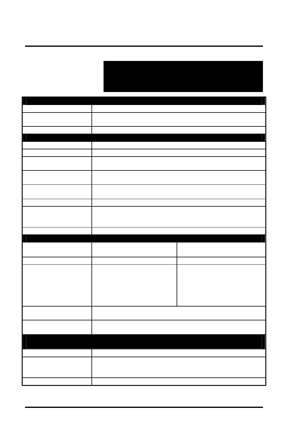 Technical specifications | Muxlab Passive CCTV/GLI Hub User Manual | Page 4 / 20
