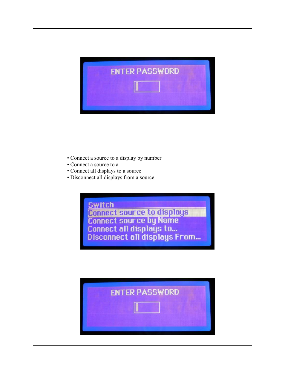 Muxlab HDMI 4x8 Matrix Switch, HDBT User Manual | Page 17 / 62